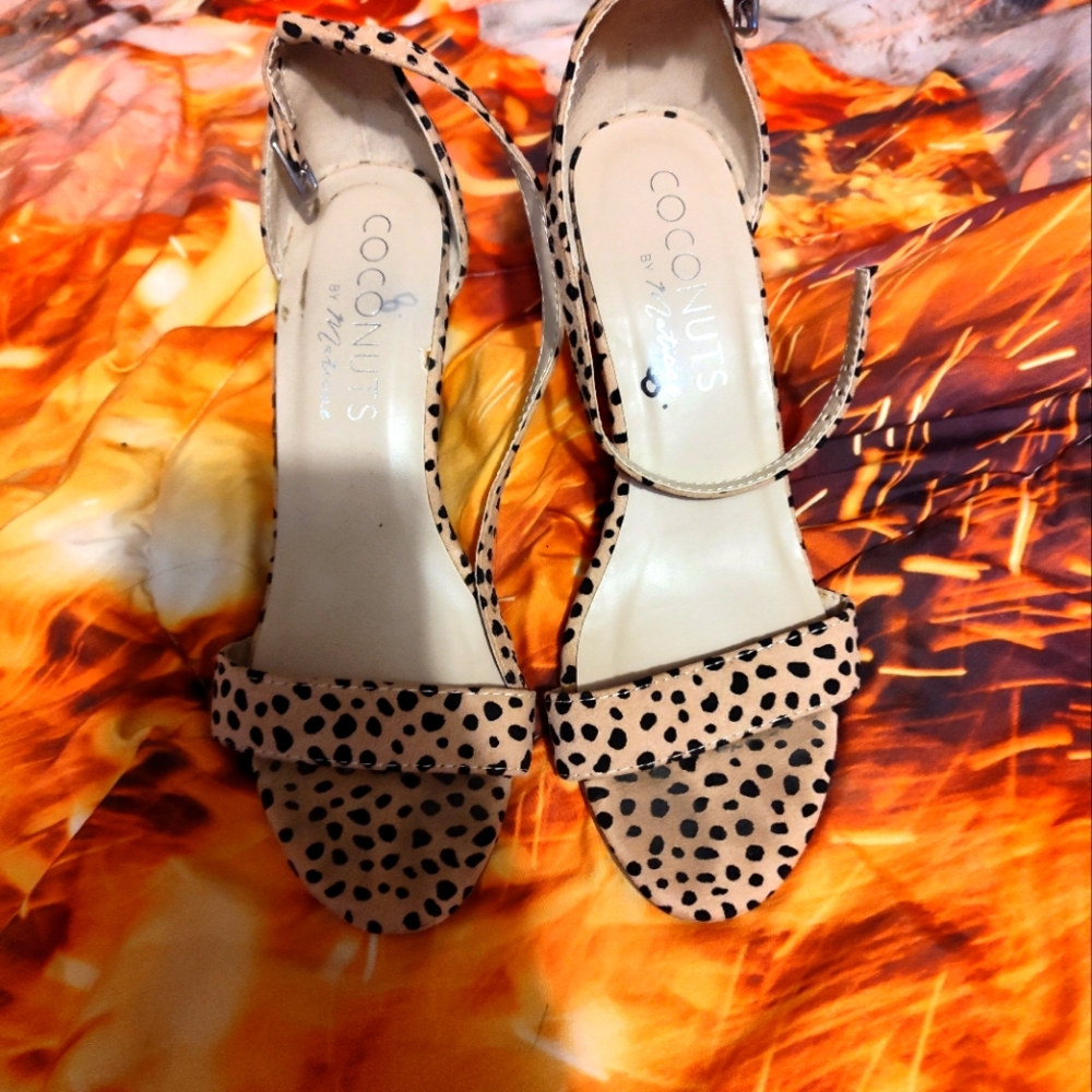 Coconuts by Matisse Women's Leopard Print Sandals